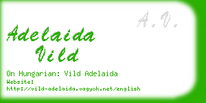adelaida vild business card